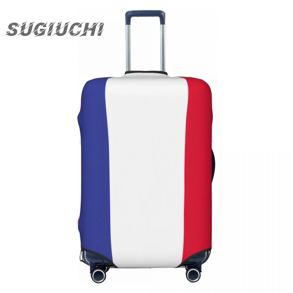 France Country Flag Luggage Cover Suitcase Travel Accessories Printed Elastic Dust Cover Bag Trolley Case Protective