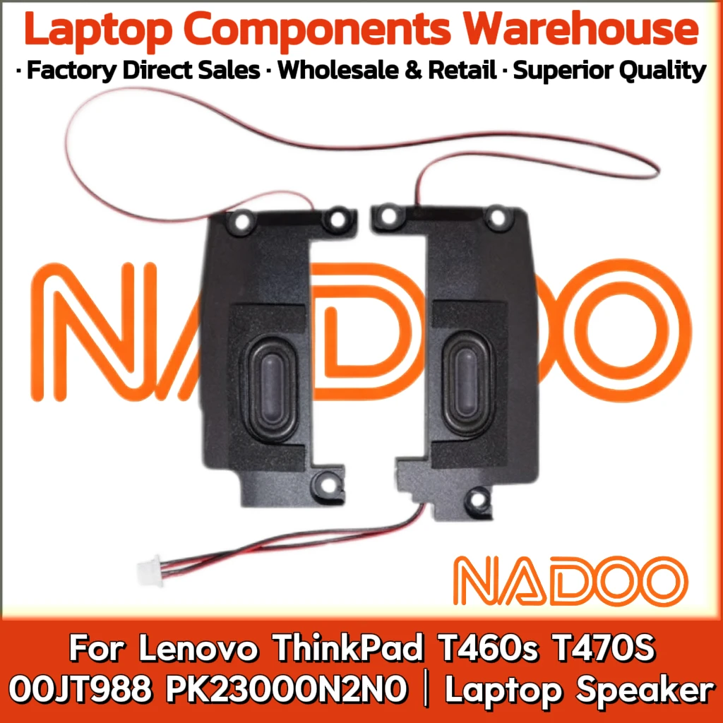 New Original Laptop Notebook built-in left and right speaker horn audio For Lenovo ThinkPad T460s T470S 00JT988 PK23000N2N0