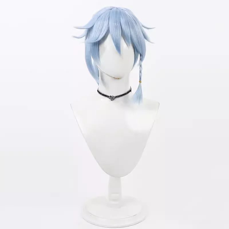 Anime Identity V Prisoner Autumn Cicada Cosplay Wig Halloween Carnival Party Props Synthetic Hair Heat Resistant Fiber + Wig Cap