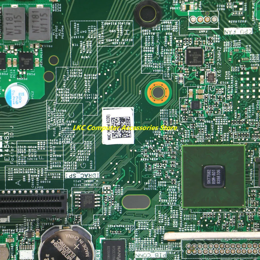 Imagem -03 - Placa-mãe para Dell Poweredge R230 Xn8y6 0xn8y6 Cn0xn8y6 Mfxty C236 Mainboard 100 Testado Novo