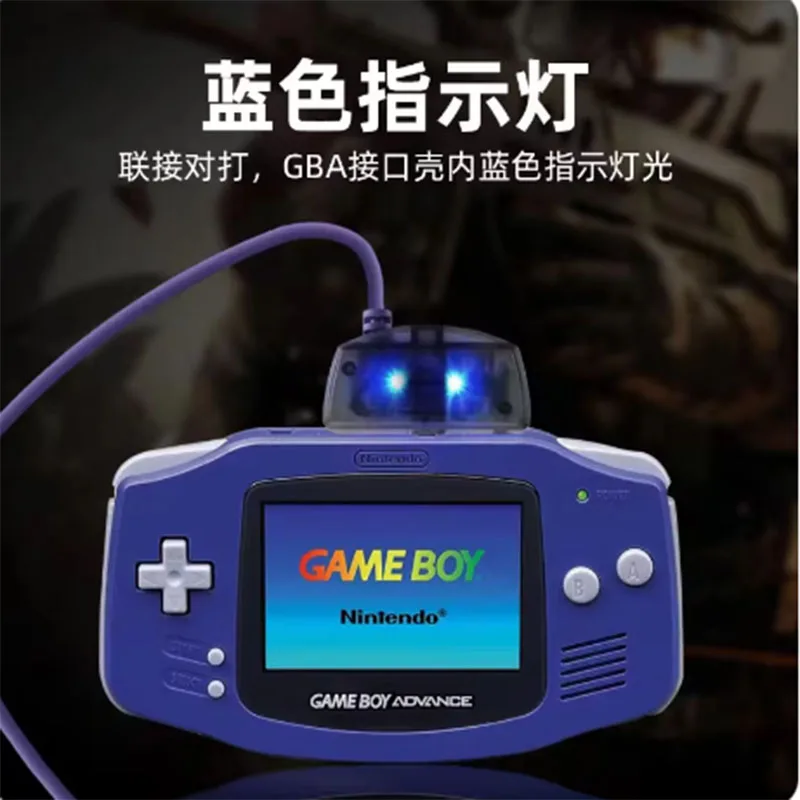 สำหรับ GBA Link สายเคเบิ้ลวิดีโอเกมบอยแอดวานซ์สำหรับ Nintendo GameCube NGC สายเชื่อมต่ออะแดปเตอร์