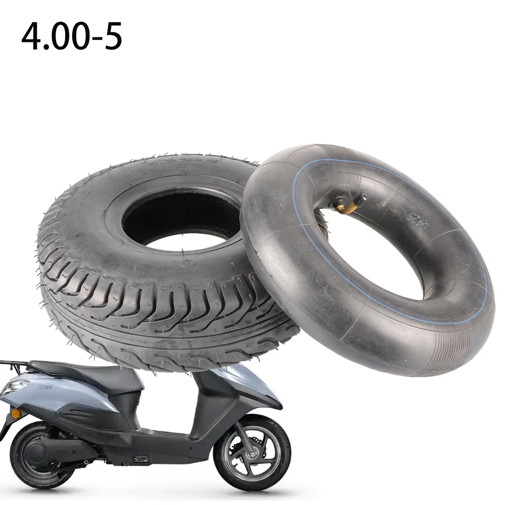 

Electric Scooter 4.00-5 Inch Tyre With Inner Tube for Mini Motorcycle Quad Moto Dirt Pit Bike Motorcross 400-5 10 Inch Tire ATV