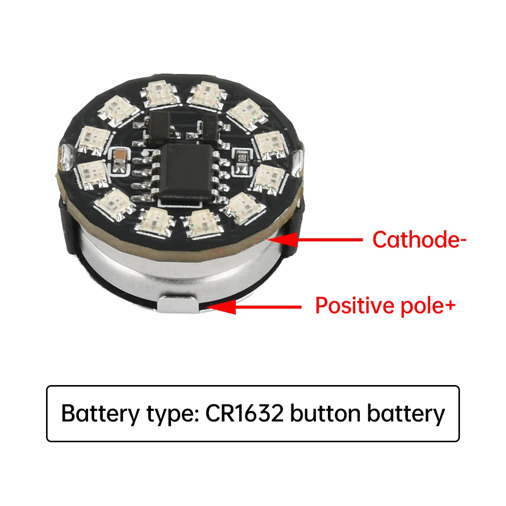 Saklar lampu kontrol magnetik LED nirkabel 4 mode, lampu bernapas/gradien/putar/lampu mengalir DIY mainan mobil Robot Arsitektur