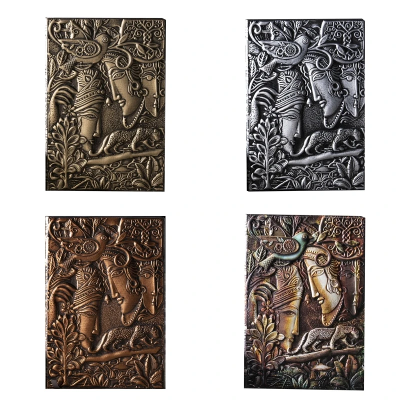 

100-страничный дневник и дневник, кожаный журнал для мужчин и женщин, элегантный блокнот, 200 листов, толстый журнал