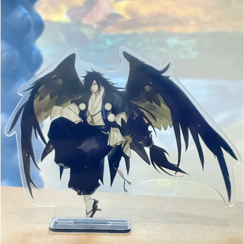 

New Naruto Acrylic Ornaments Uchiha Madara Anime Action Figures Car Desktop Decoration Models Toy Birthday Gifts for Naruto Fans