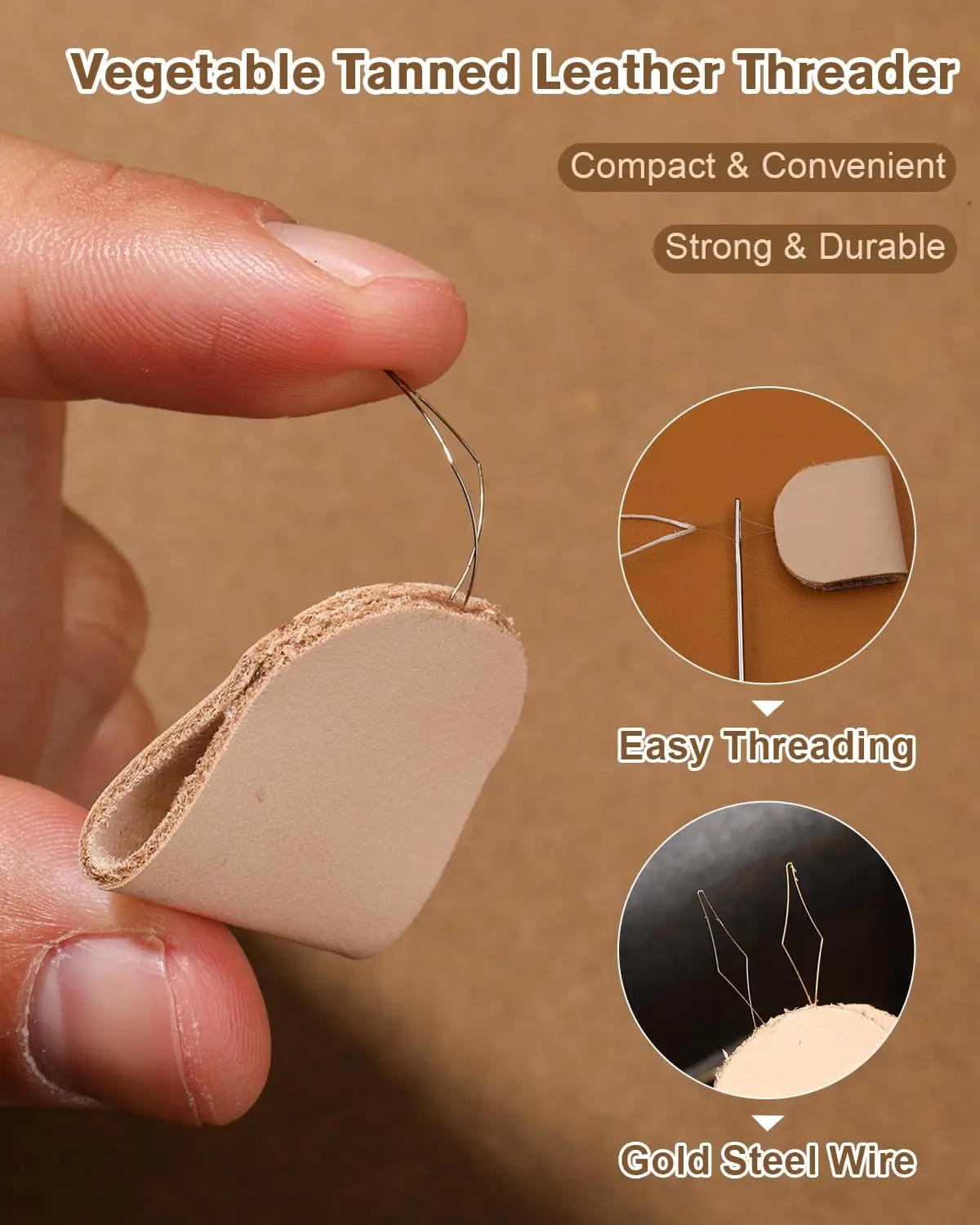 IMAZY مجموعة الخياطة الجلدية الإبر للخياطة اليدوية مع مشمع الموضوع الموثق كليب مجموعة الخياطة الثقيلة للأحذية أكياس قماش