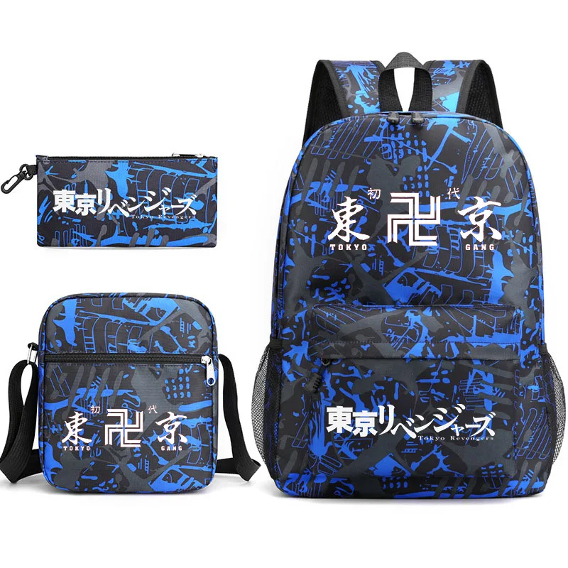 Tokyo Revengers Outdoor Travel Bag Leisure Bag Youth Student School Bag Children Backpack Anime Printing Bag Boys Girls Bag