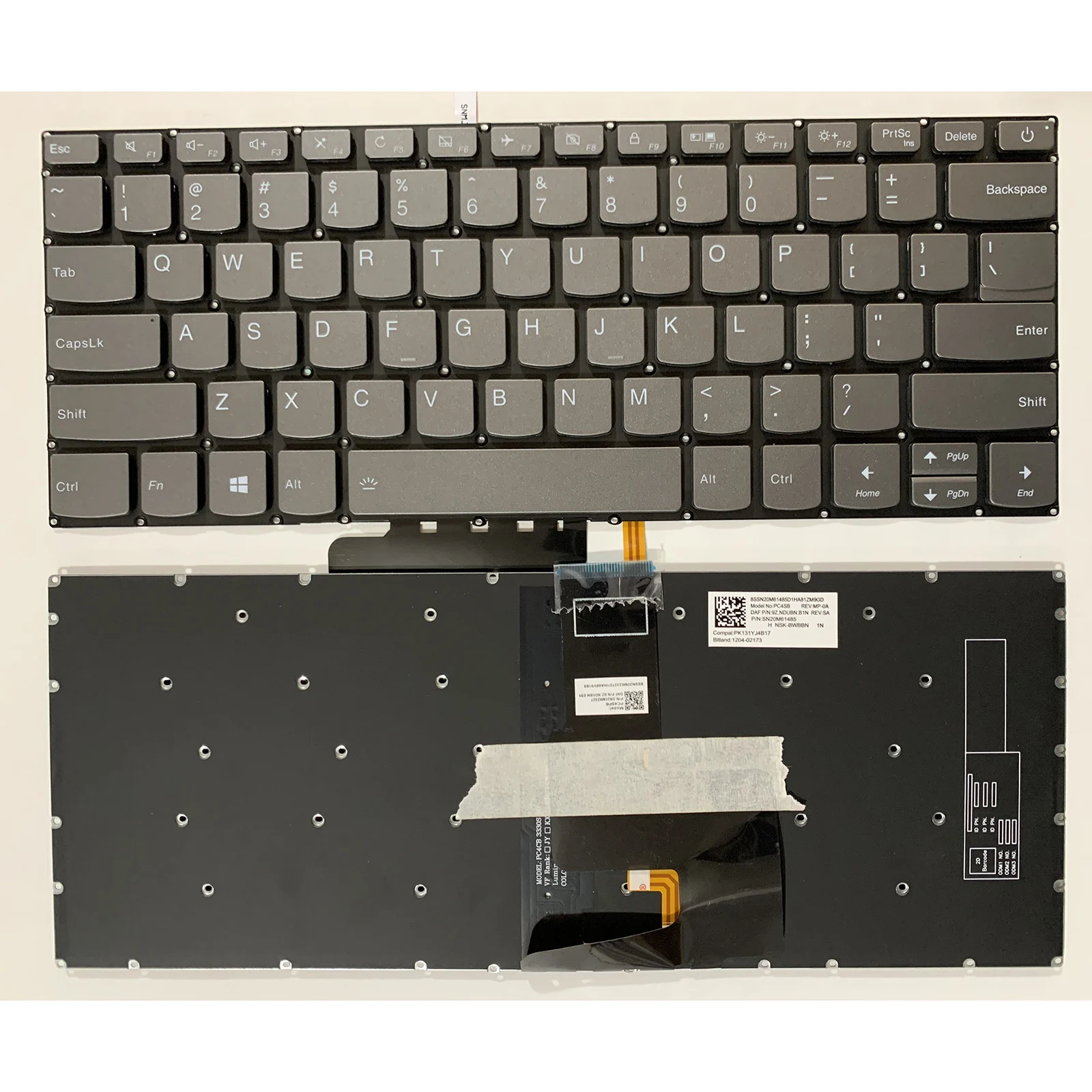 US Layout for Lenovo IdeaPad 1-14IGL05 1-14ADA05 Slim 1-14AST-05 81VS Laptop Keyboard