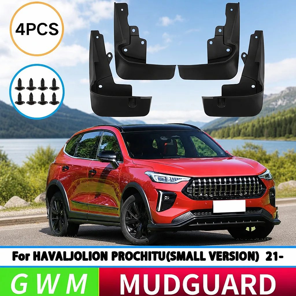 

For Haval Jolion Pro Chitu 2021-2025 Mudguards Front Rear Splash Guards Car Accessories