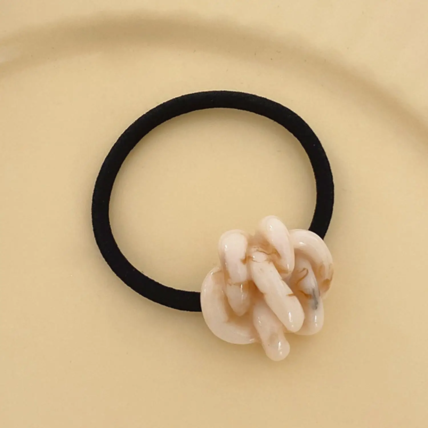 

Classic Irregular Geometric Charms Hair Ties Acrylic Ponytail Holder Scrunchie Hair Cuff Rope Women Girls Elastic Rubber Band