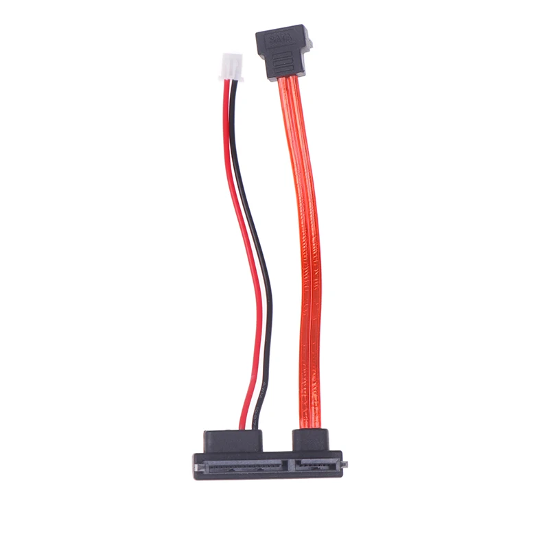 New 1 PCS SATA To IDE Hard Drive Power Adapter Cable 90 Degree Angle 22P 7+15Pin 13cm SATA Hard Drive Cable Data Cable