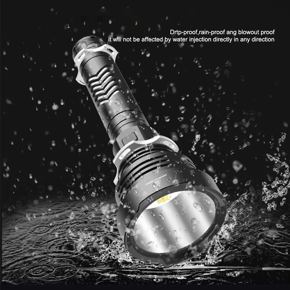 

NHG-dXHP90 High Power LED Flashlights Ultra Powerful LED Torch Lights XHP90