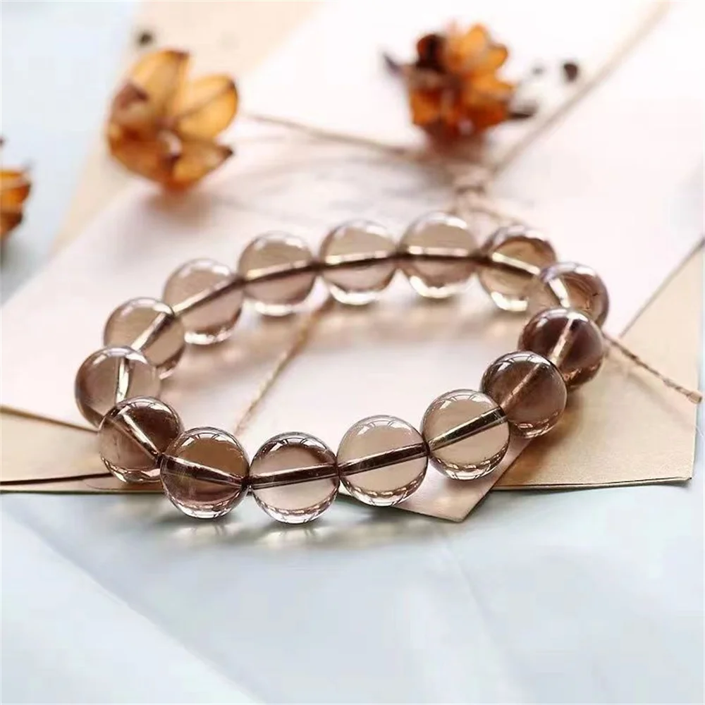 Vitreous Ice Seed Tea Crystal Bracelet For Girls And Boys