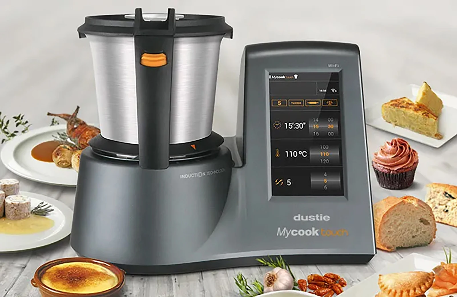 Mix Knife Blade for DustieCook Smart Cooking Station Replacement for Mycook