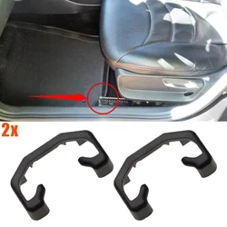 2Pcs New For Renault Fluence 2009 2010 2011 2012 2013 2014 2015 Samsung SM3 Car Seat Slide Sliding Rail Blanking Caps Cover Clip