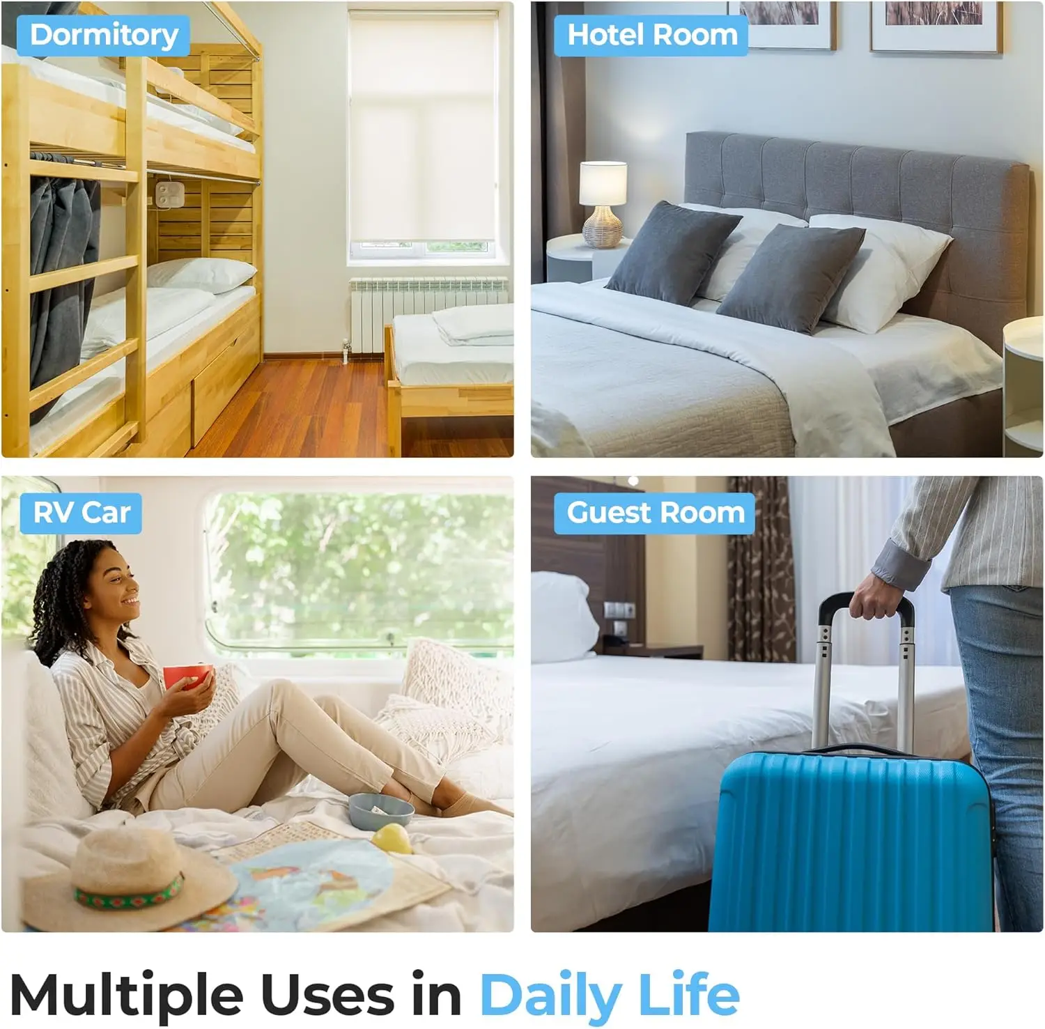 مرتبة إسفنجية الذاكرة من جل التبريد المزدوج مقاس 8 بوصة، مرتبة إسفنجية معتمدة متوسطة الحجم من CertiPUR-US في صندوق لتخفيف الضغط المحسن R