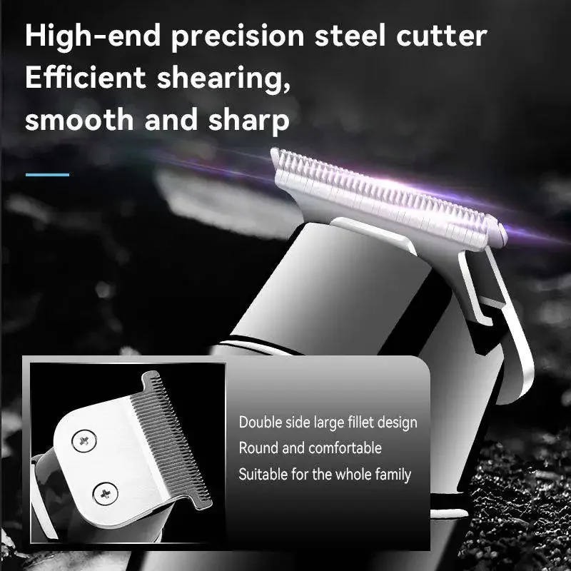 Kemei professional Hair & Beard Trimmer For Men Electric Hair Clipper Rechargeable Hair Cutting Machine Powerful Haircut Lithium