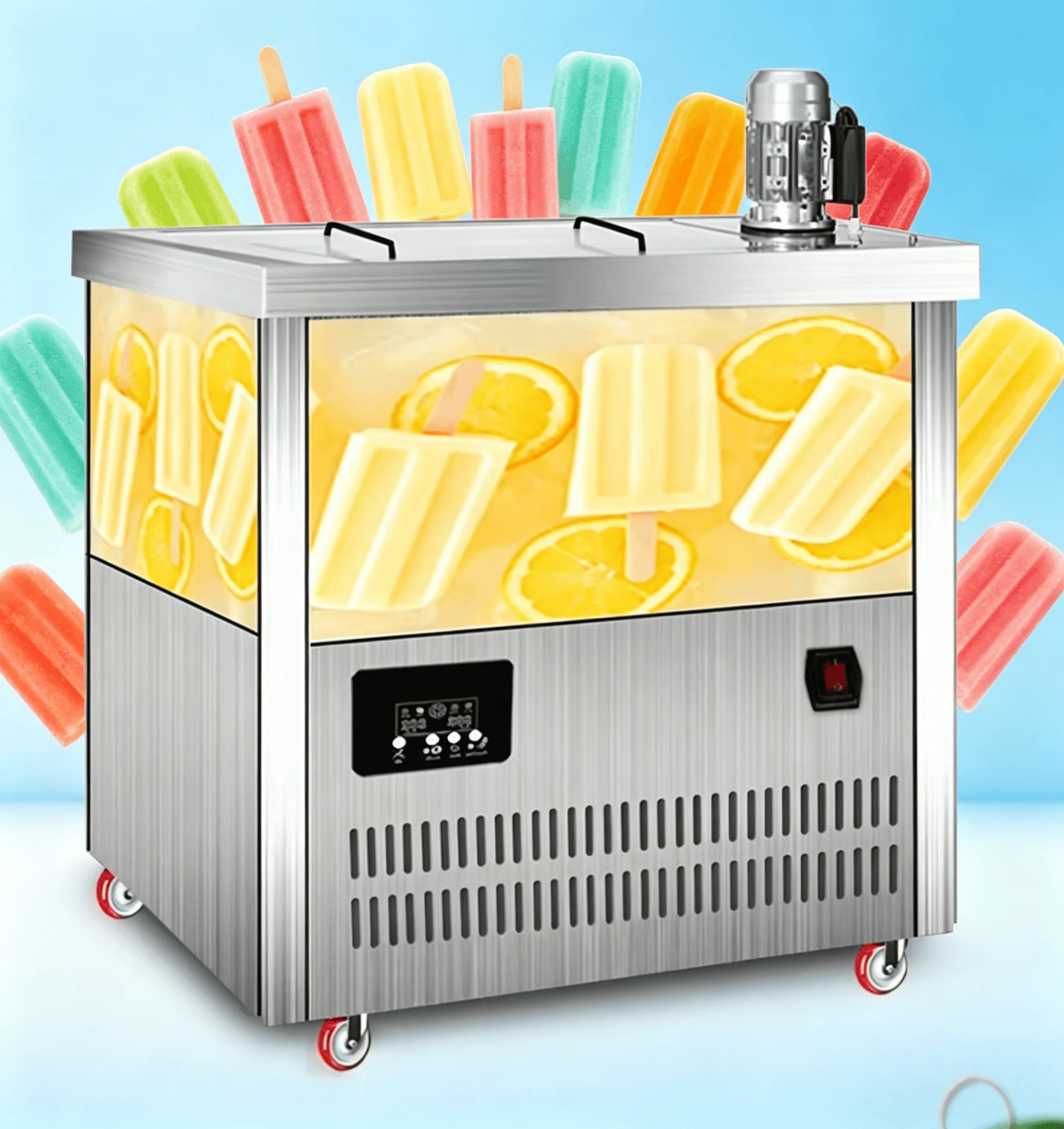 *for Stainless Steel Automatic Mini Household Commercial Ice Popsicle Machine for Ice Lolly
