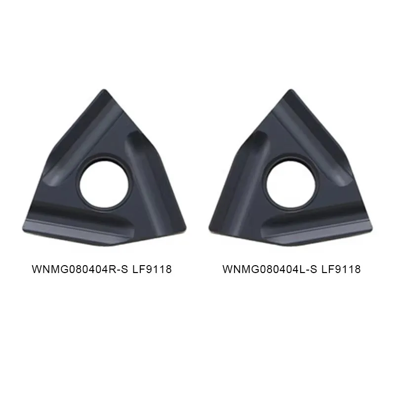 DESKAR WNMG080404R L S LF9118 Procesamiento de insertos de carburo de acero duro WNMG080408R L S LF9118 para acero envío gratis