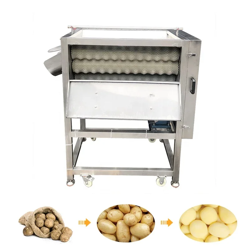 LONKIA Semi Automatic Mini Fingers Potato Chips Production Line Frozen French Fries Making Machine