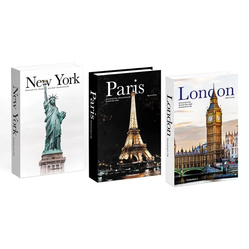 3 stks/set Nep Boek Luxe Fotografie Props Boeken Decor Eenvoudige Moderne Faux Boeken Salontafel Props Boek Ornamenten
