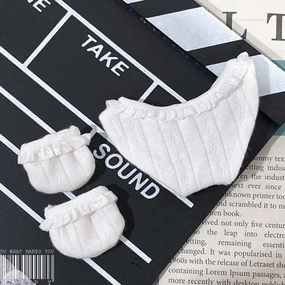 Cuecas 20cm algodão boneca roupas leggings acessórios de brinquedo algodão boneca roupa vestido coleção multi cor