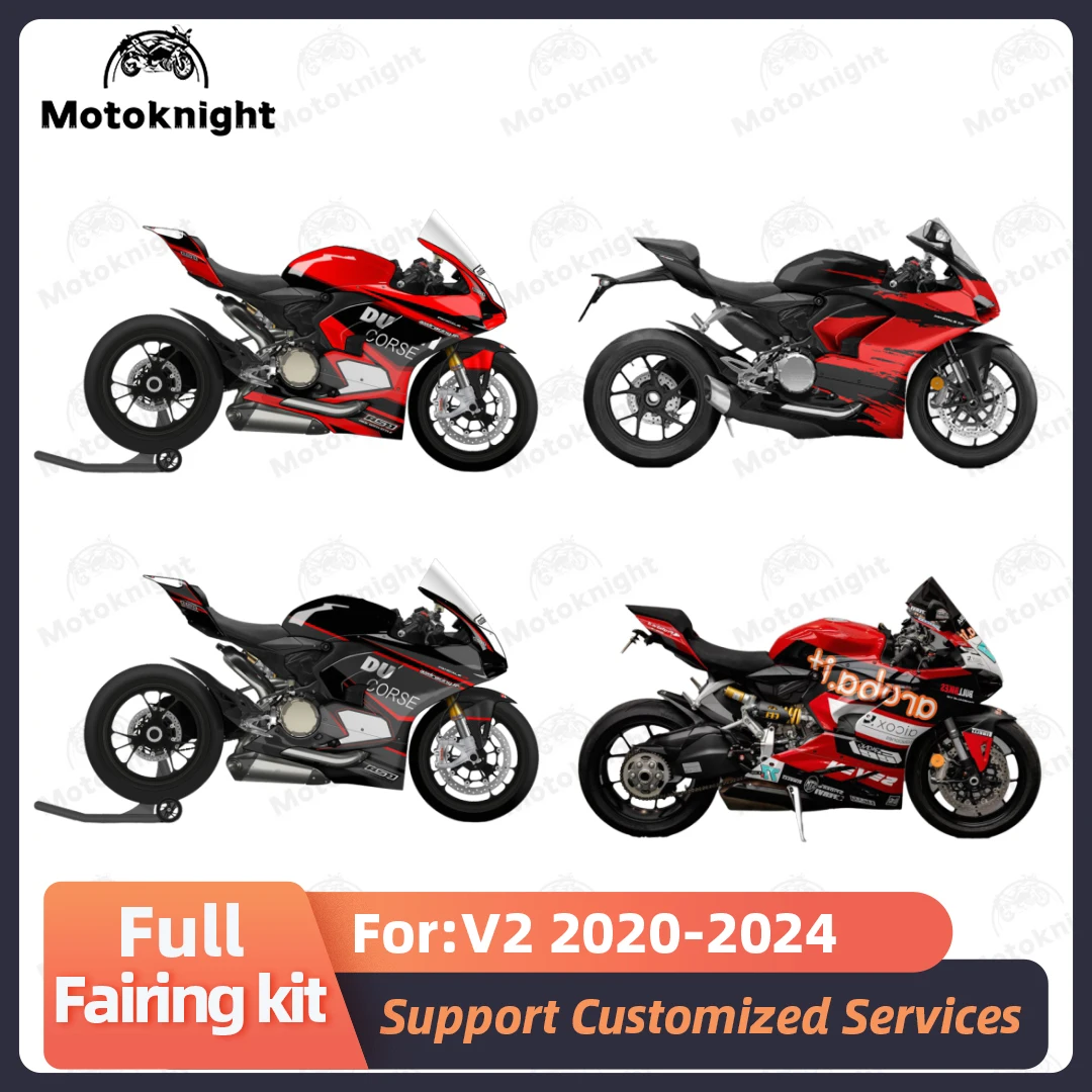 Fit For Ducati V2 V2S 2020-2024 2021 2022 2023 Fairing Kit Full Set Motorcycle Fairings Painted Bodywork New ABS 4 Gifts