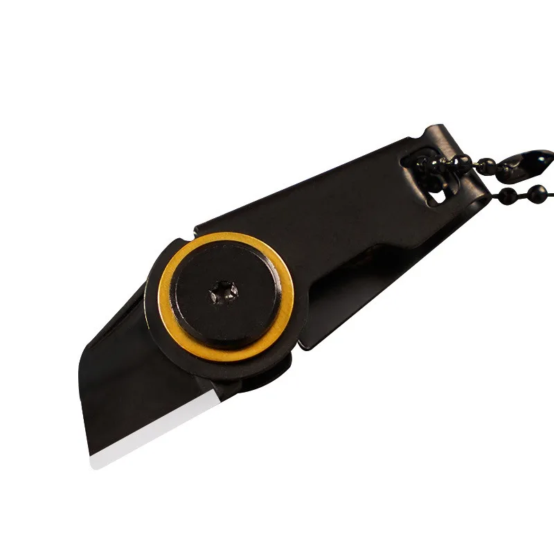 1pc Outdoor Portable Pocket Knives, Multi-purpose Tools, Stainless Steel Mini Folding Knives