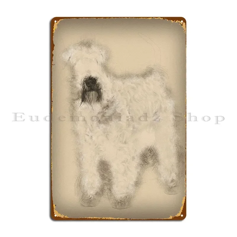 

Металлическая табличка SoftCoated Wheaten Terrier в ретро-стиле для гаража, с принтом, для паба, жестяная вывеска-постер
