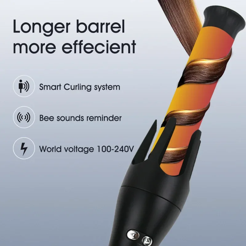 High quality fully automatic lazy god tool, fast thermal coil rod, ceramic curling iron, curling iron, perm iron