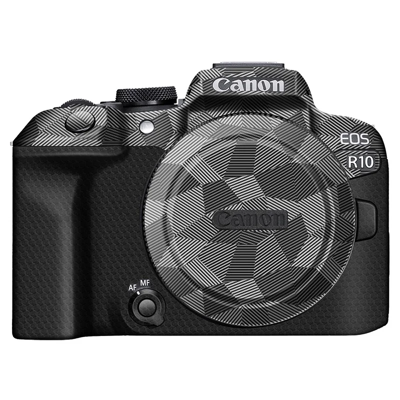 Jjc eos r8 kamera körper aufkleber schützende haut film kit für canon eos r8 kratz schutz film kamera 3m aufkleber schatten schwarz