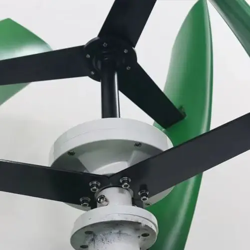 3Blades High Power Wind Turbine Generator Vertical Axis with Hybrid Controller Low Wind Speed Starting Free Energy Generator