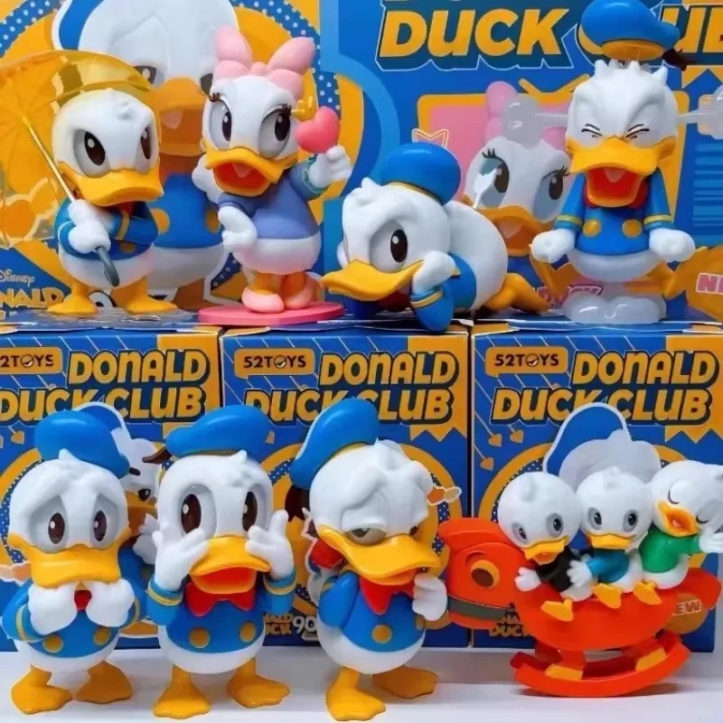 New Original 52Toys Donald Duck Club Blind Box Anime Action Figure Desktop Ornament Cute Model Cute Toy Trendy Collectible Gifts