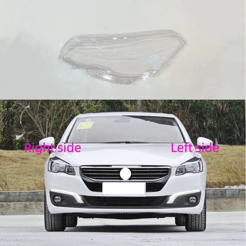 

Для Peugeot 508 2015 2016 2017 2018 автомобильная фара, крышка фары, замена абажура, линза фары, стекло