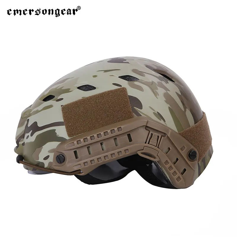 Emersongear BJ Type Fast Helmet Tactical Protective Goggle Glasses Helmet For Airsoft Outdoor Hunting Hiking Cycling EM8818