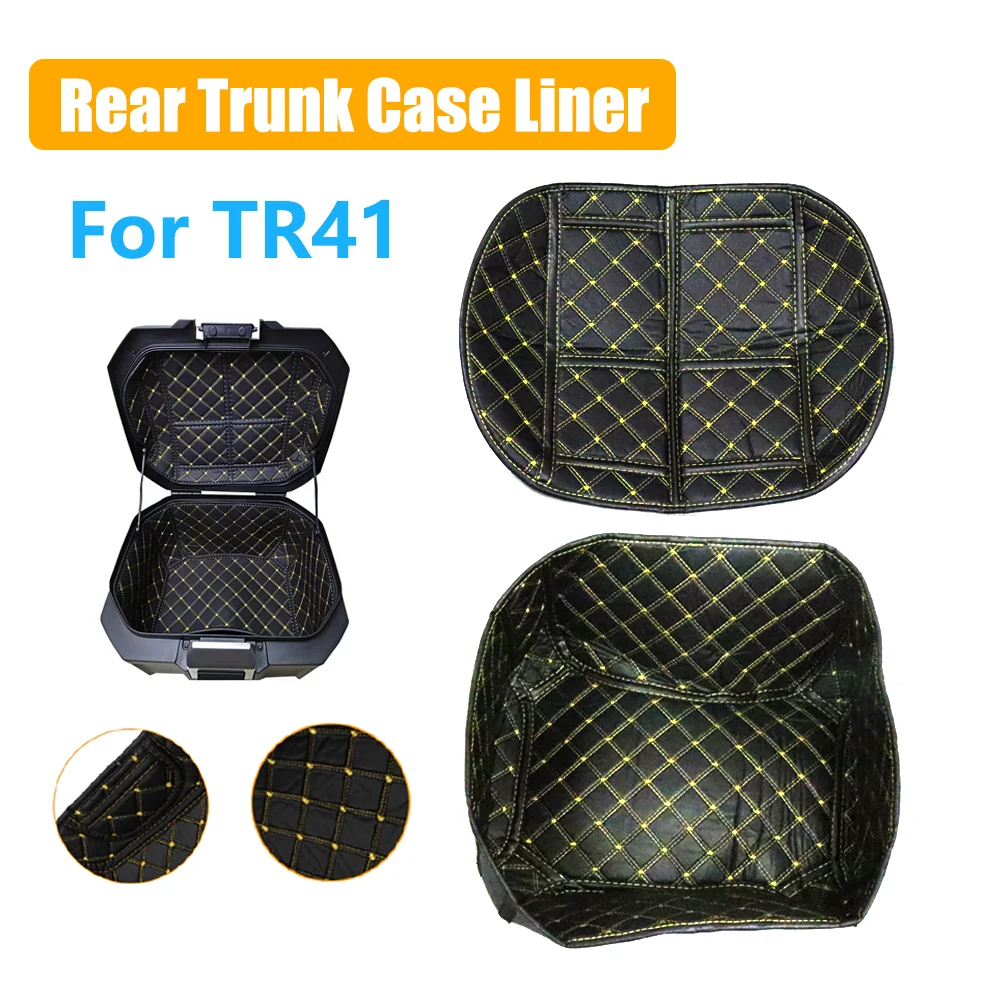 ل TR41 TR 41 دراجة نارية جذع حالة الذيل الأمتعة صندوق داخلي بطانة حامي بطانة الغطاء العلوي #1