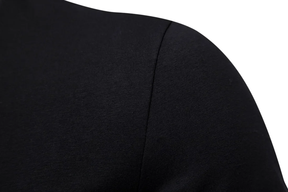 Herren-T-Shirts aus Baumwolle mit V-Ausschnitt für Herren, Sommer, lässig, schmale Passform, kurzärmeliges T-Shirt, hawaiianische Herrenbekleidung – Detail 14