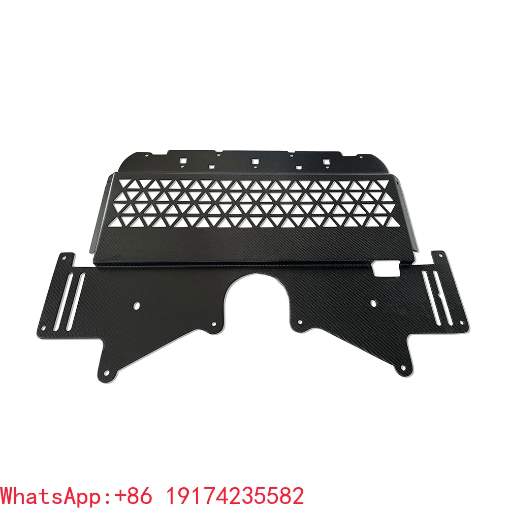 

Carbon Fiber Oil Cooler Skid Plate Guard Vented for BMW M3 M4 M2 G80/G82/G83/G87 2021+