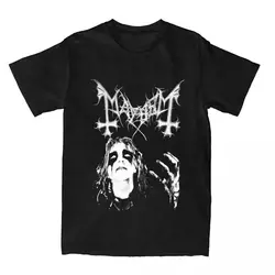 Mayhem-Camiseta de algodón 100% para hombre y mujer, camisa divertida, accesorios de verano