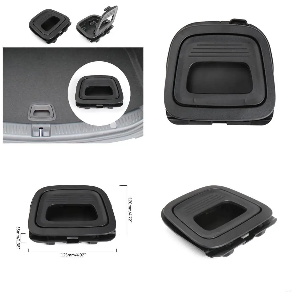 

Car Rear Trunk Tail Cover Bottom Plate Mat Floor Carpet Handle for Mercedes W213 X37F