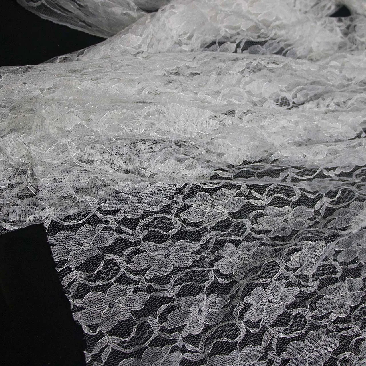 جديد الأبيض لينة الدانتيل شبكة نسيج الدانتيل الزفاف التصوير خلفية مفرش المائدة أريكة الملابس الستار النسيج #3