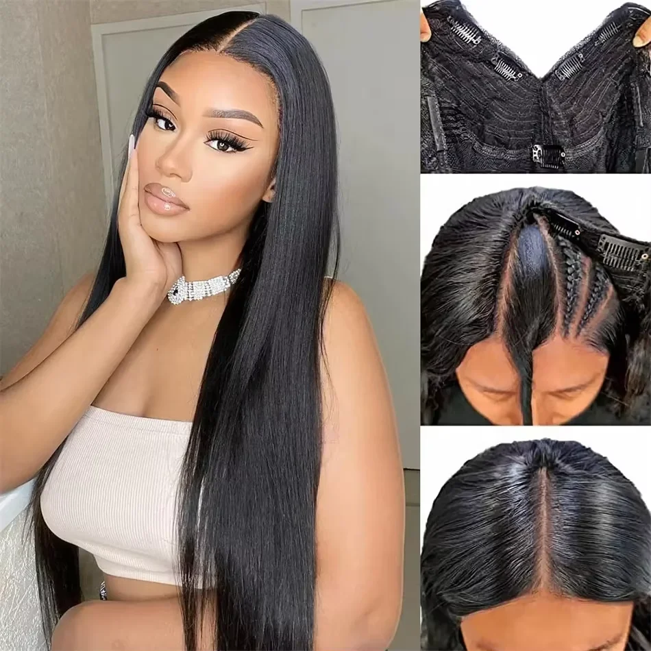 30 Inch V Part Wig Human Hair  - огляд і ціна Sewing Factory