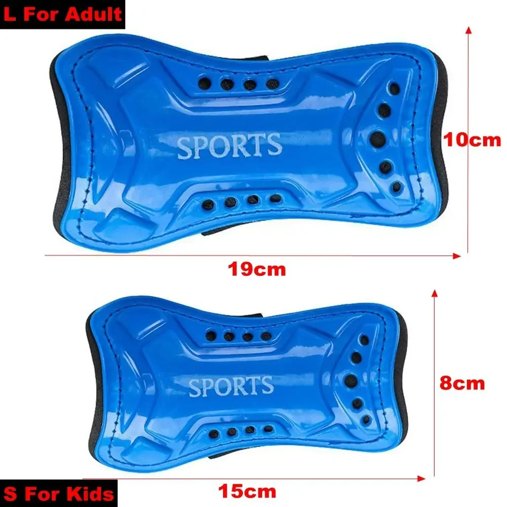 1Pair Adult/Kid Soccer Training Crashproof Calf Protectior Leg Sleeves Children Teens Football Protege Tibia Safety Shin Guards