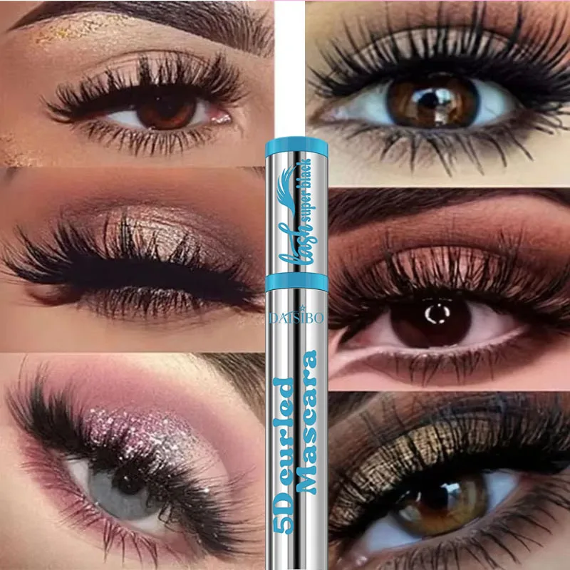 มาสคาร่ากันน้ำ 4D ขนตายาว ติดทนนาน ขนตาไหมสีดำ ต่อขนตา แต่งหน้า ความงาม ดวงตา เครื่องสำอางเกาหลี