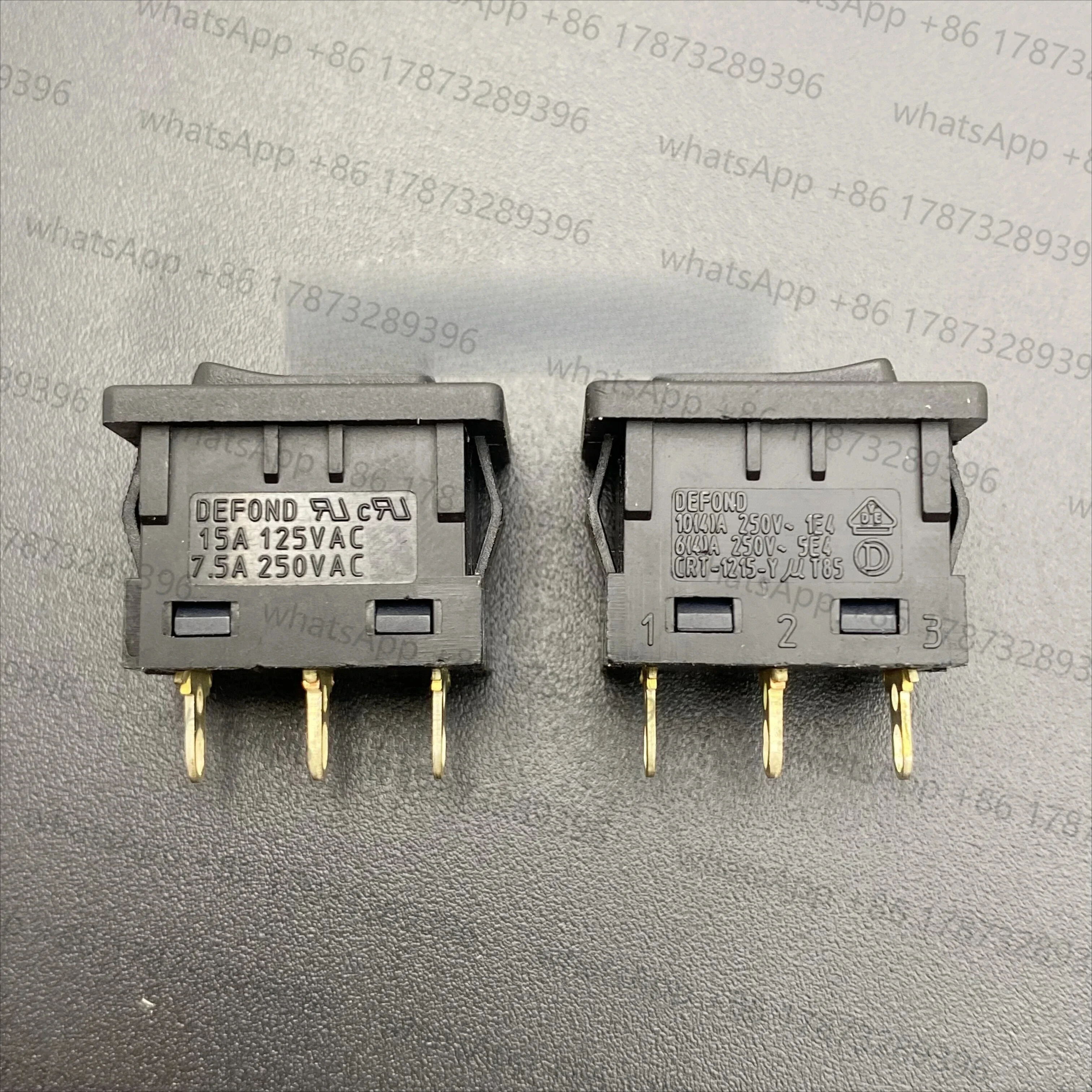 10 قطعة crt-1215-Y إمدادات الطاقة قارب من نوع التبديل 10A عالية الحالي 3 دبوس 3 موقف تبديل زر مفتاح