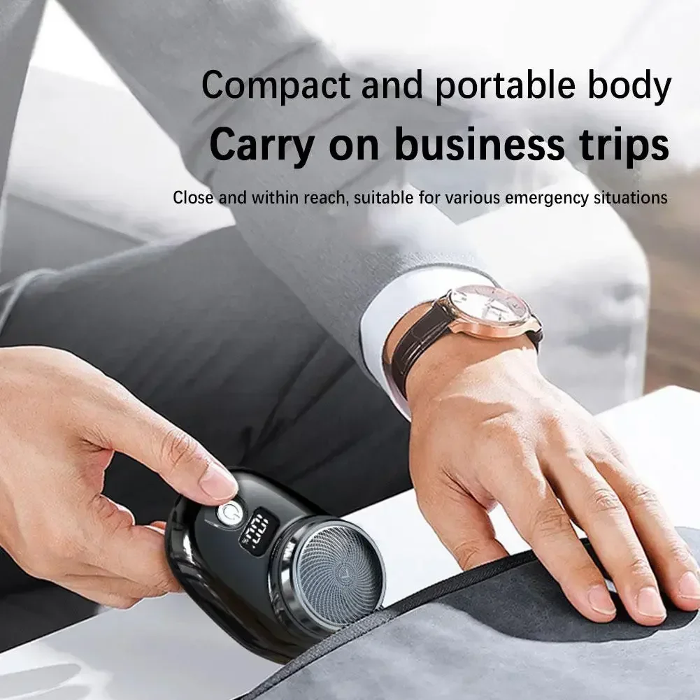 Mens Electric Shaver USB Rechargeable Portable Razor Comfortable Easy Travel Mini Beard Body Hair Trimmer Pocket Razor Rasoir