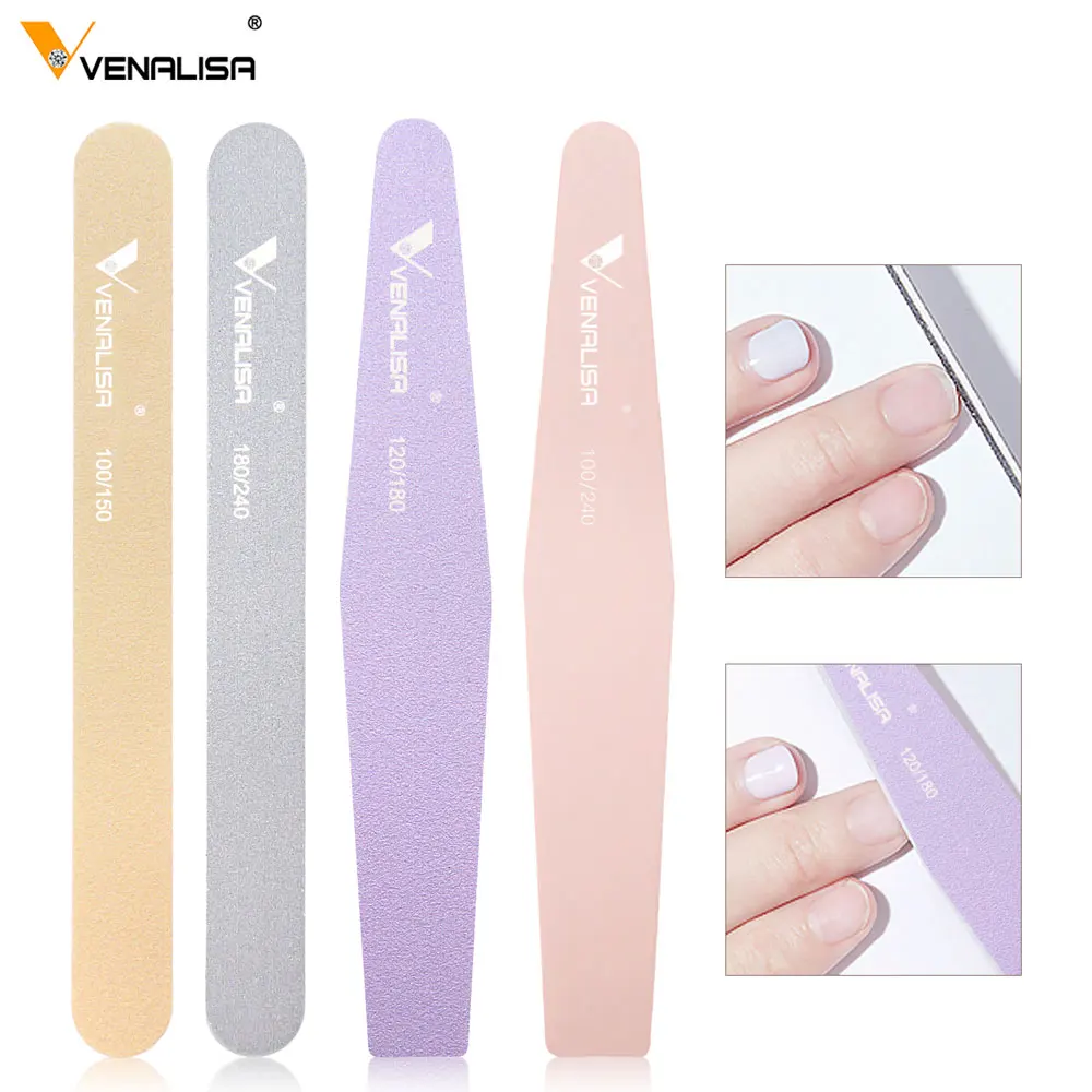 Venalisa Nagelvijl Nieuwe Collectie Nail Buffer Spons Nail Art Accessoires Nail Gel Polish Clear Nail Oppervlak Remover Nail Manicure