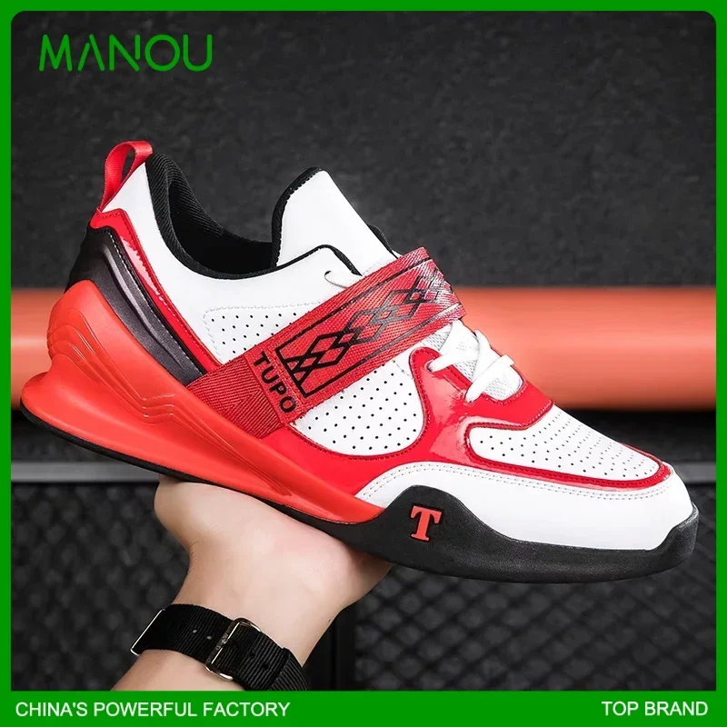 

Professional men's high-quality weightlifting shoes, indoor fitness training shoes, anti slip squat weightlifting shoes