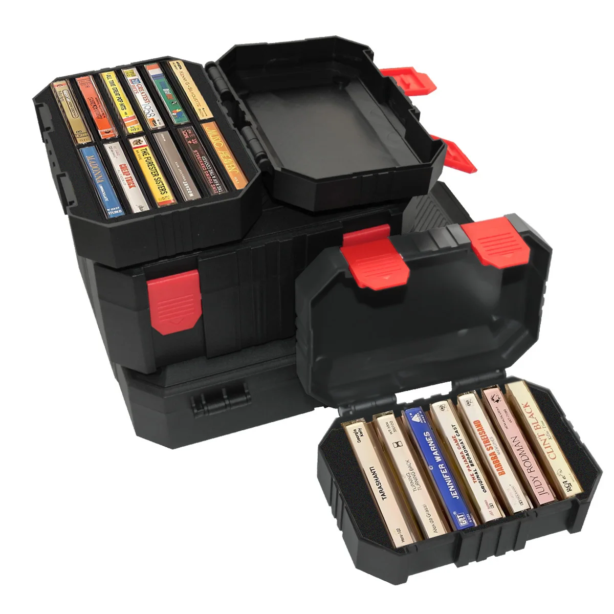 Plastic Small Tools Packing Box Hardware Accessories Organizer Box Storage Accessories Carpentry Accessories Boxes (No cotton)