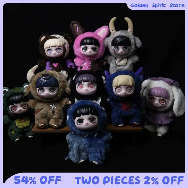 

In Stock Kiki Mystery Box Little Key Gothic Style Night Elf Series Blind Box Kawaii Figure Bag Pendant Collection Surprise Toys